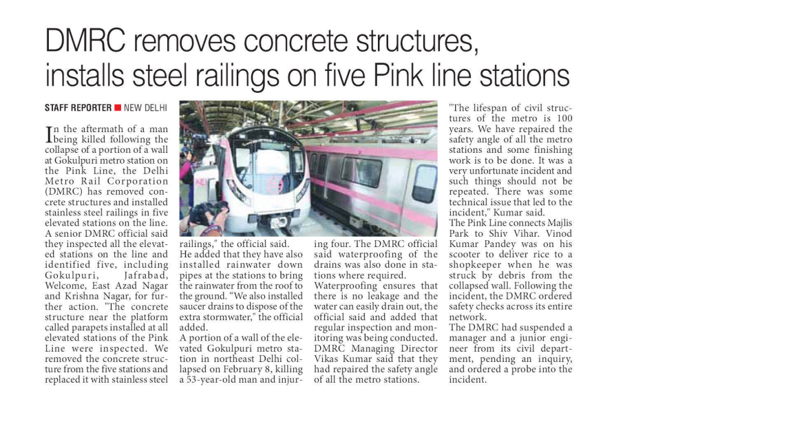 Welcome to Delhi Metro Rail Corporation(DMRC) | Official Website